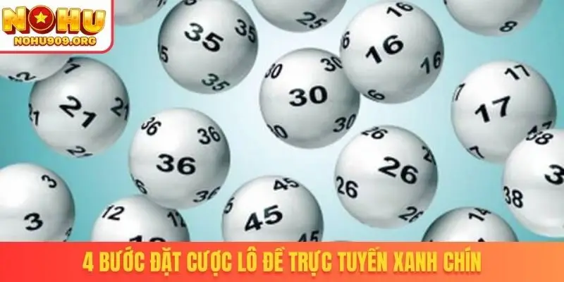 4 bước đặt cược lô đề trực tuyến xanh chín